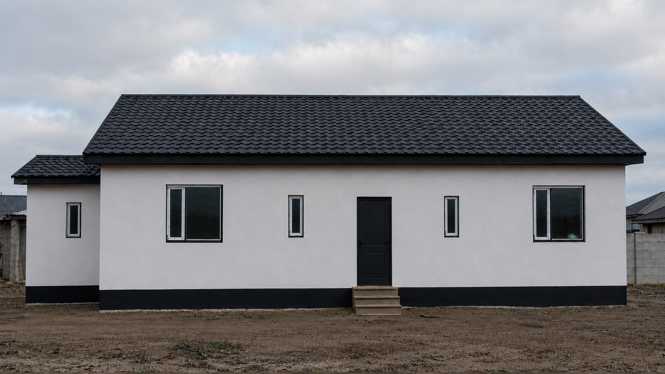 Completed house