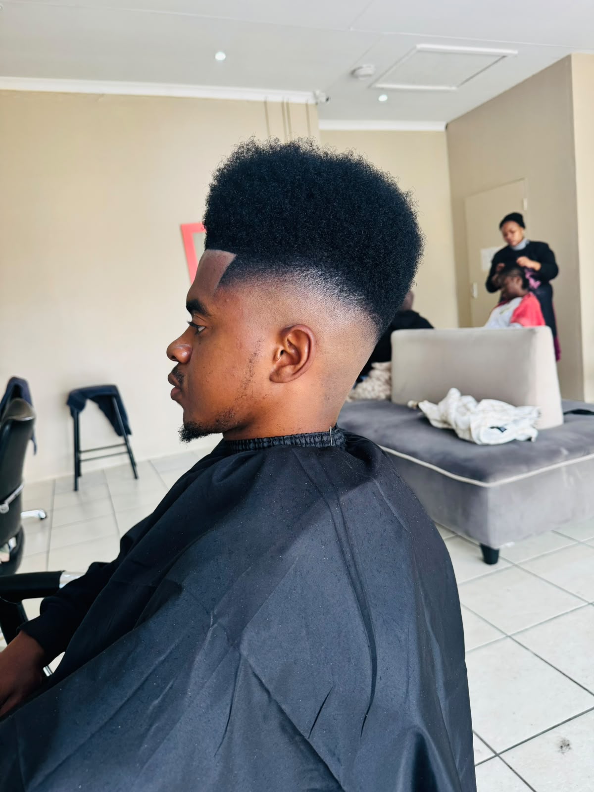 High top fade